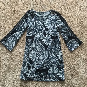 Papillon tunic dress with fun sleeve detail